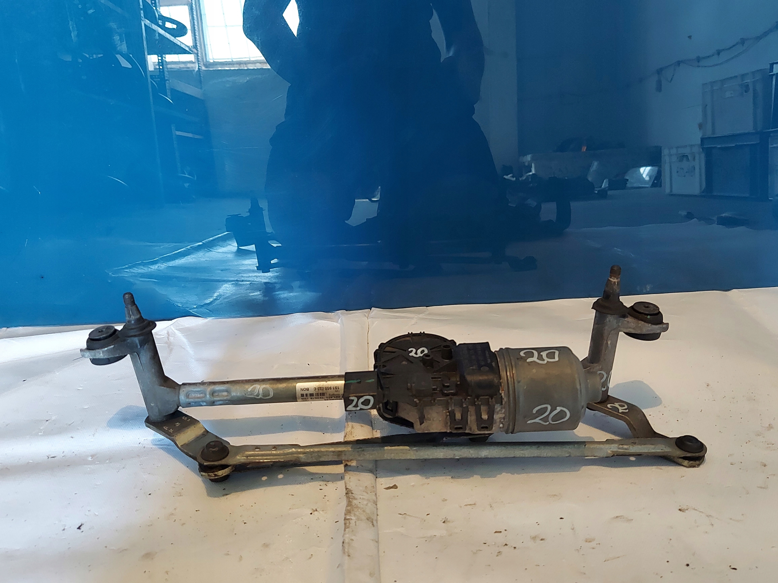 wiper mechanism VW UP 1S1955023C front
