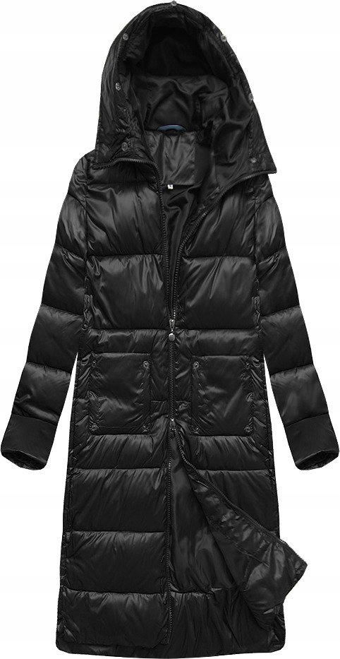 

Kurtka Płaszcz Długa Zimowa Parka Kaptur Futro S