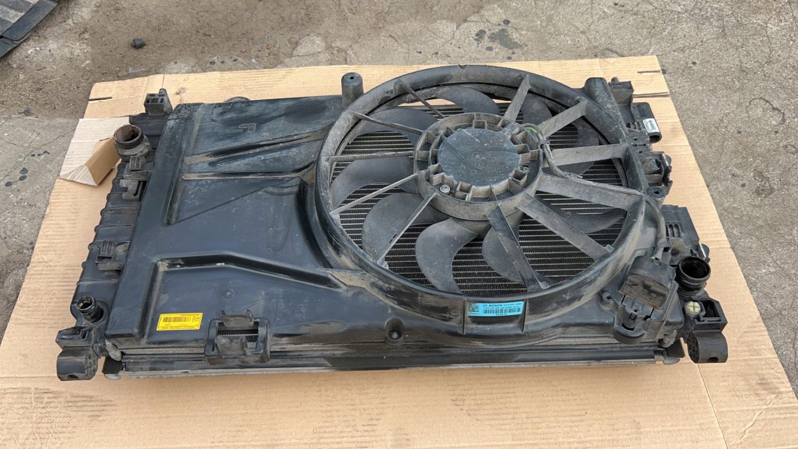 CHEVROLET AVEO T300 KOMPLET chladiče ventilátor 1,3D 95018152