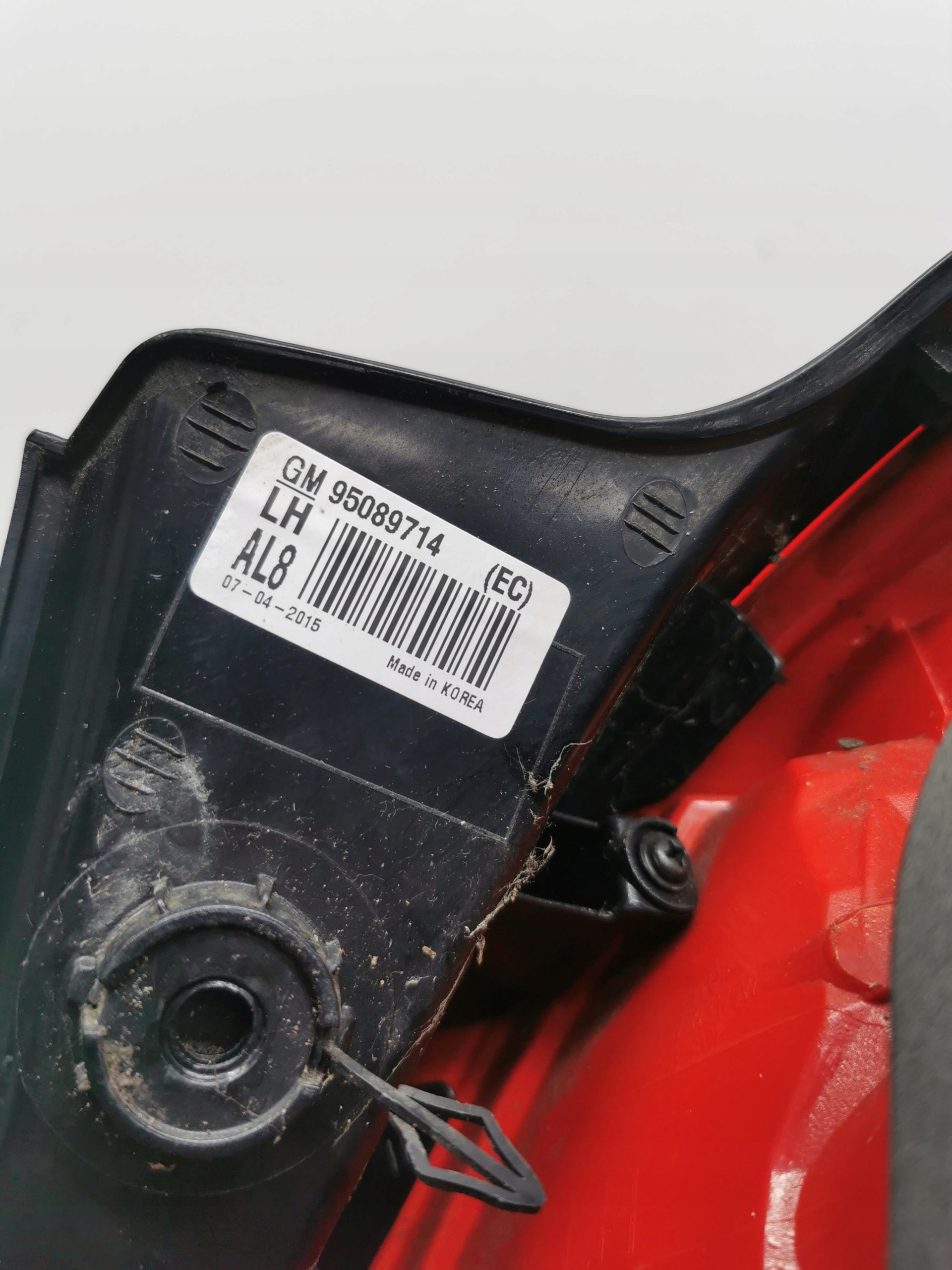light left rear part OPEL MOKKA A 2012-2016 95089714