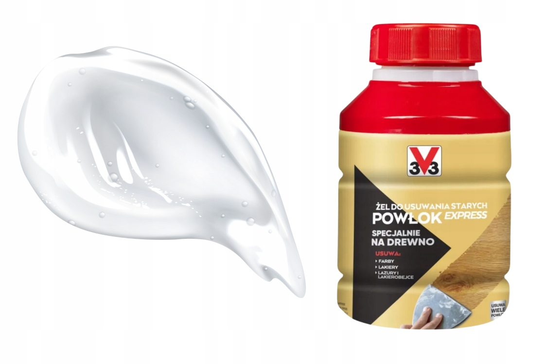 3V3 Prostriedok na odstraňovanie náterov z laku Express Univerzálny 0,25ML