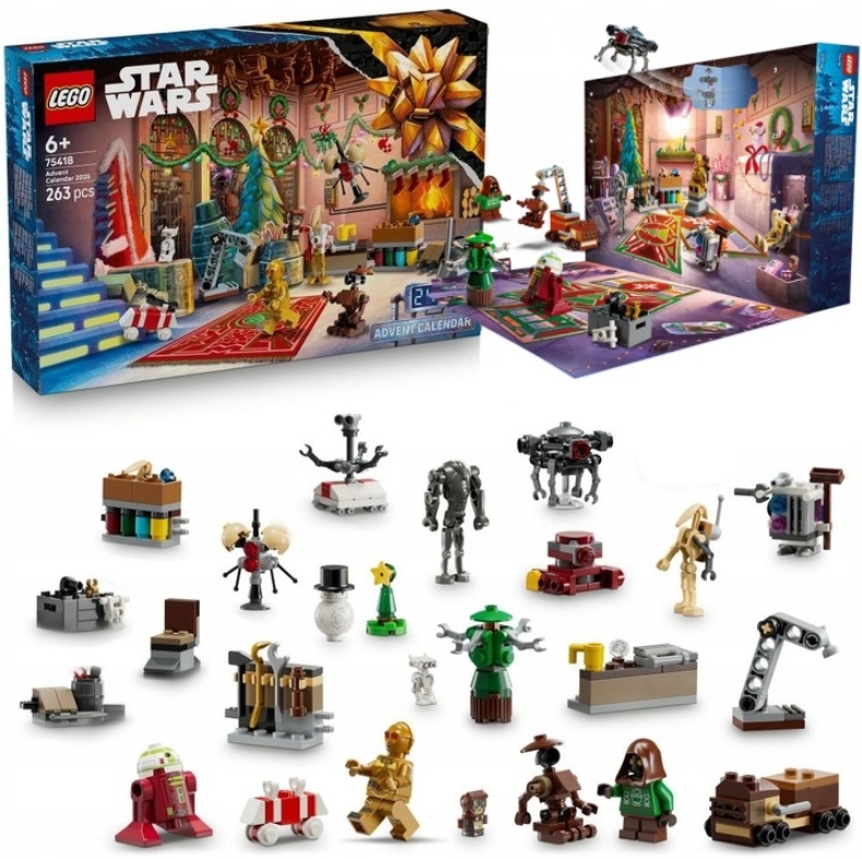 Lego Star Wars Kalendarz Adwentowy Gwiezdne Wojny Klocki Figurki 75418