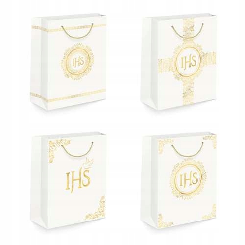 Torba ozdobna I Komunia 26x32x12cm 1szt