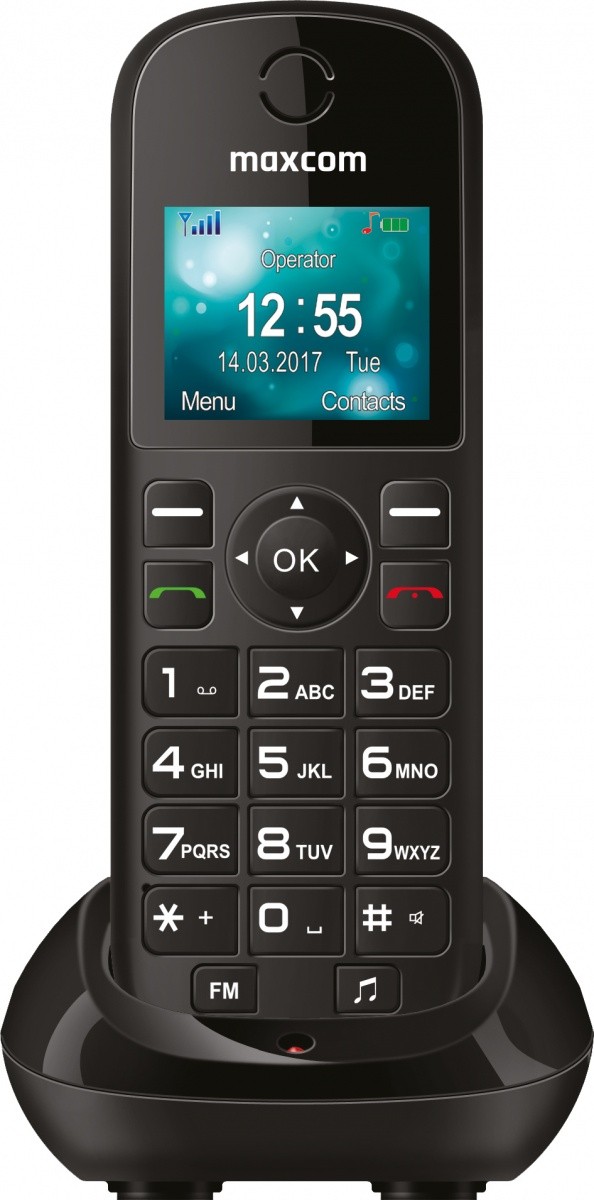 Maxcom Kancelářský telefon MM35D Se Gsm
