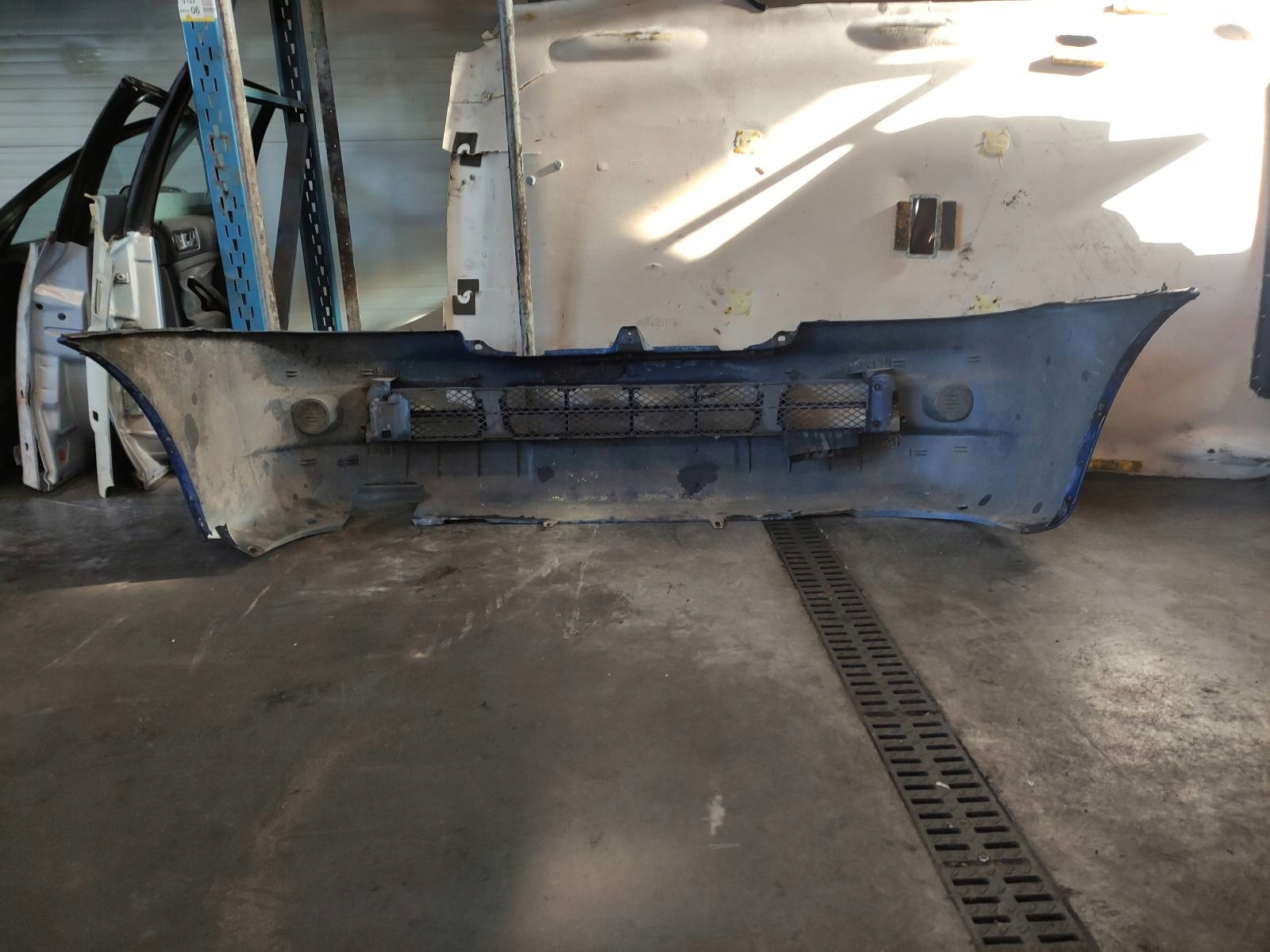 bumper front FIAT DUCATO II LIFT blue