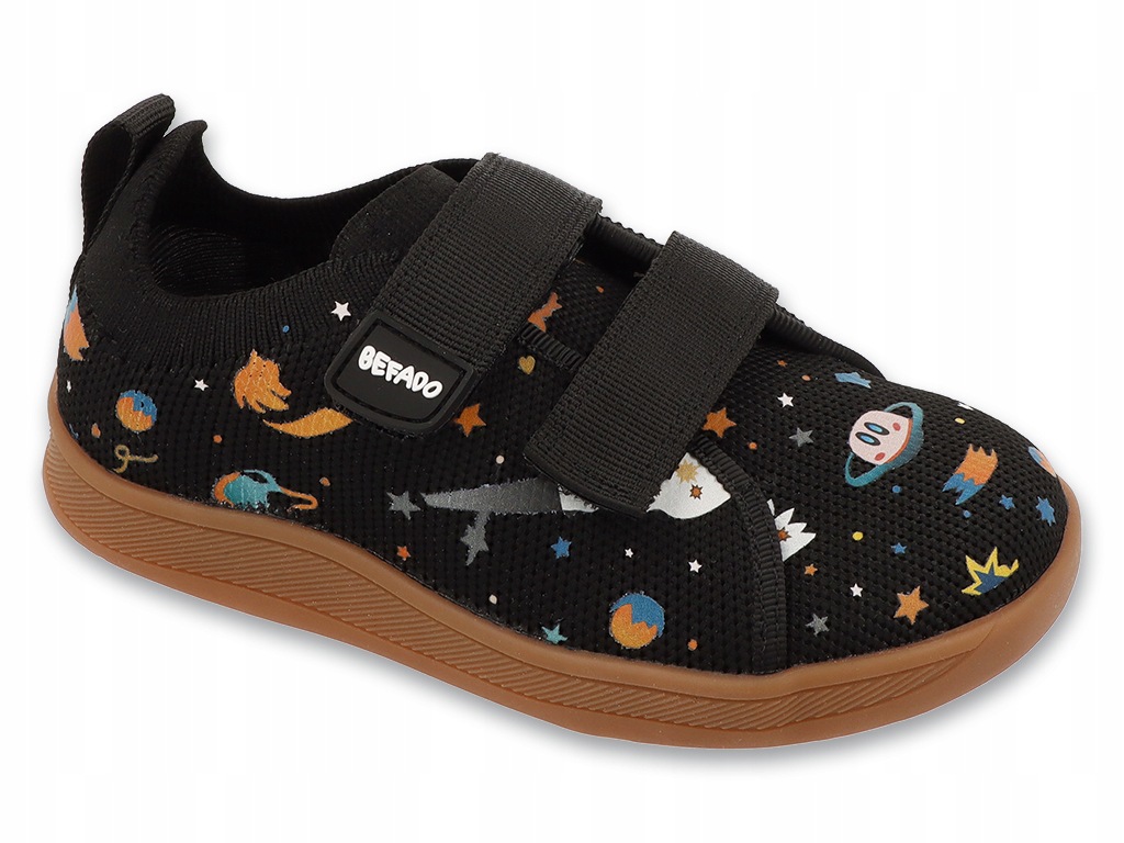 półbuty chlopięce buty sportowe sneakersy Barefoot planety rakiety r. 30