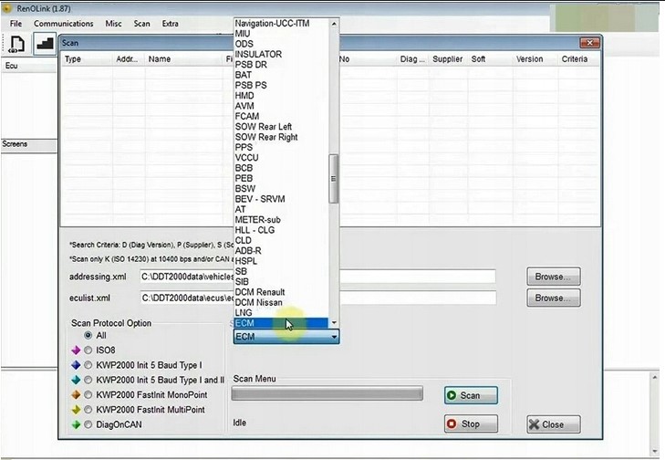 Interfejs RENOLINK v1.99 RENAULT DACIA Marka inna
