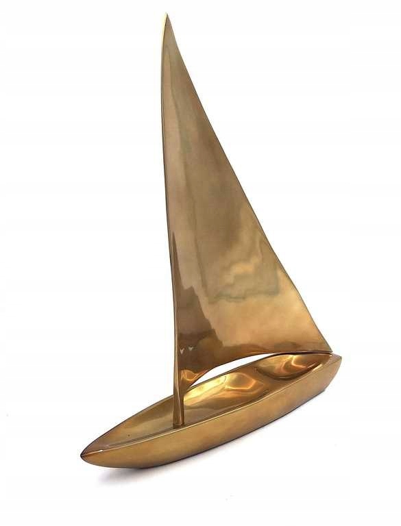 Veľký model plachetnice hliník 39 x 30 cm N-3045