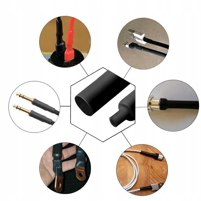 ZESTAW RUREK RURKI TERMOKURCZLIWE 100 SZT KOLOR Kod producenta V09020