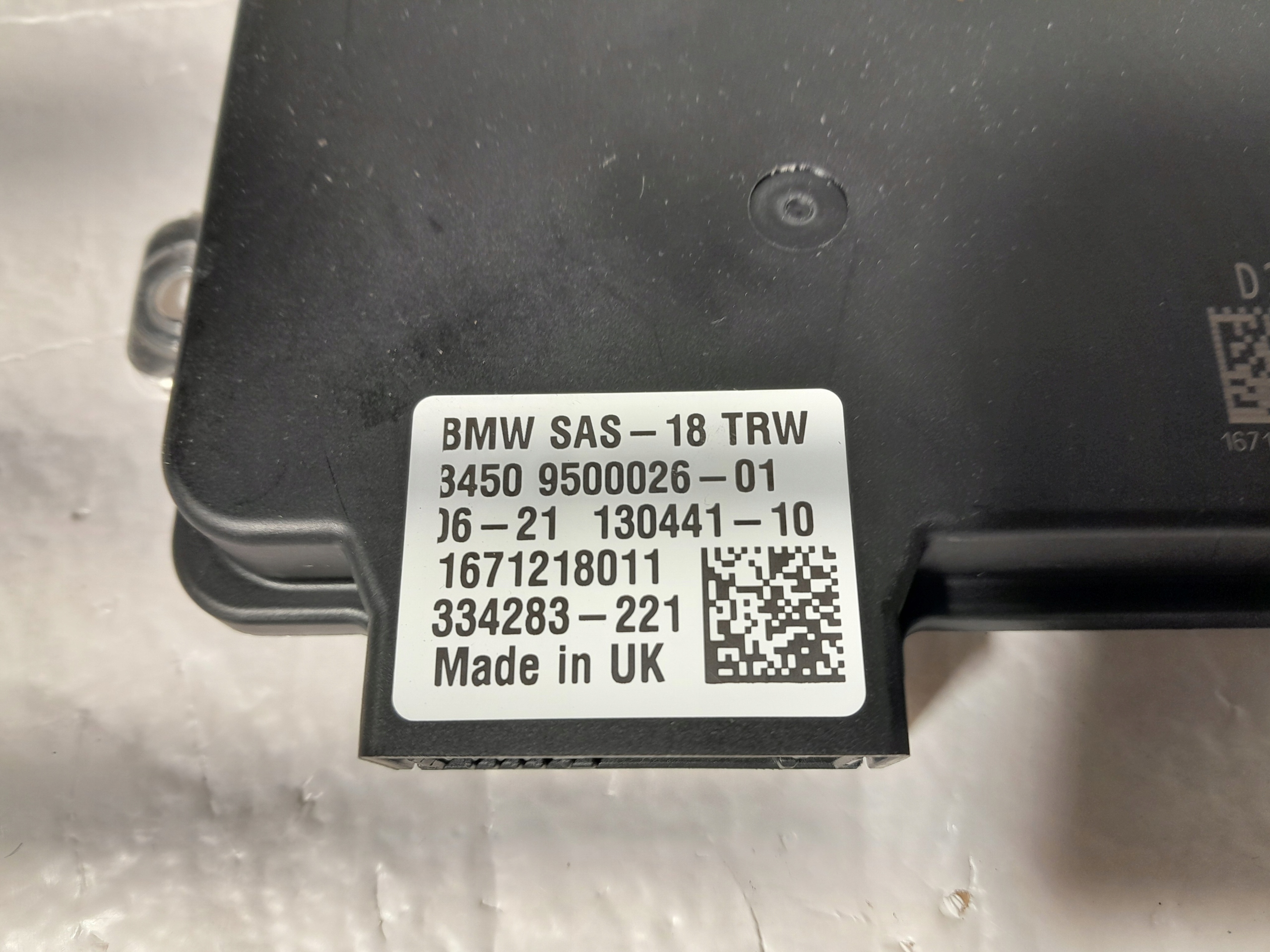 BMW 7 G11 LCI module control unit SAS 9500026