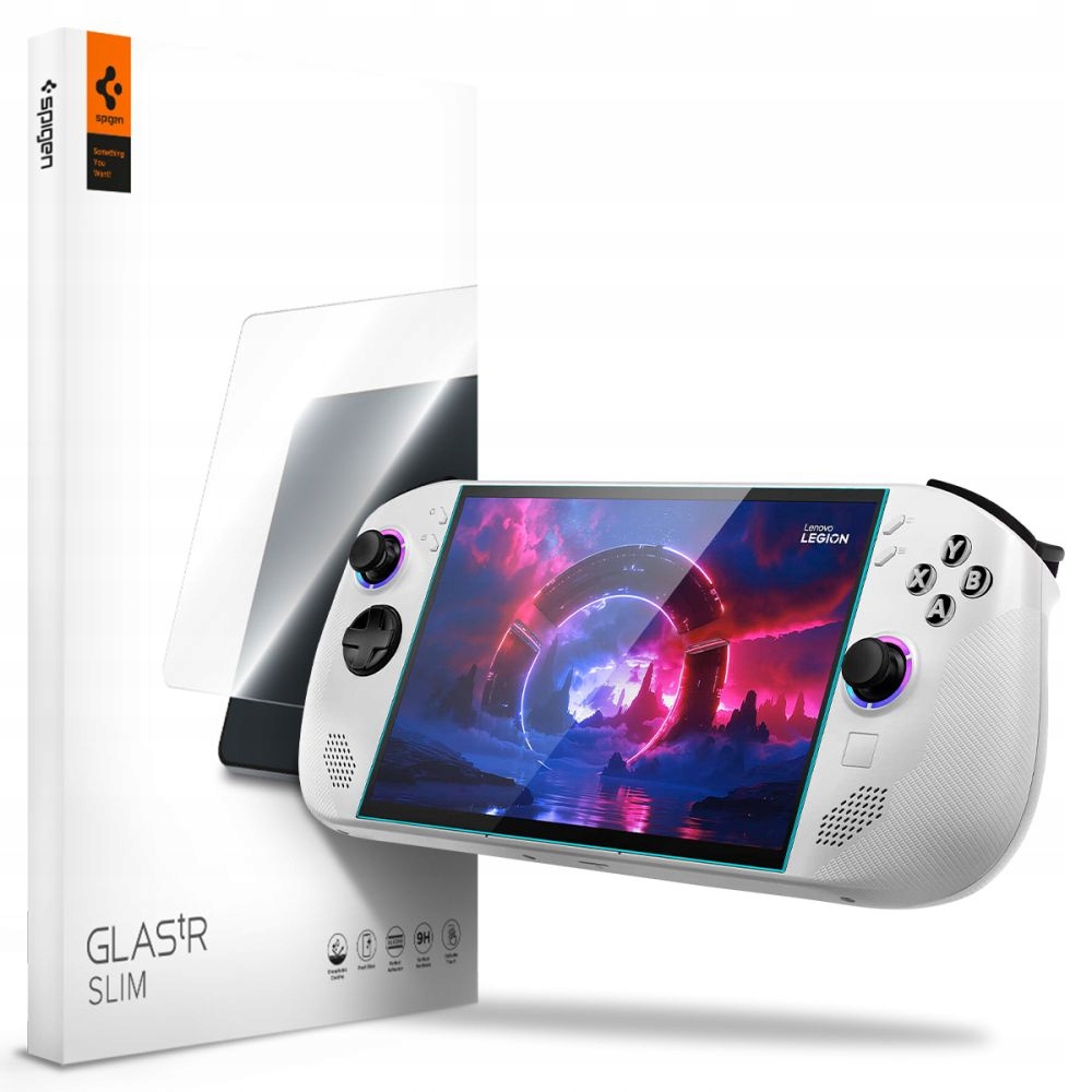 Tvrzené sklo pro Lenovo Legion Go S Spigen Glas.tr Slim 2-PACK Black