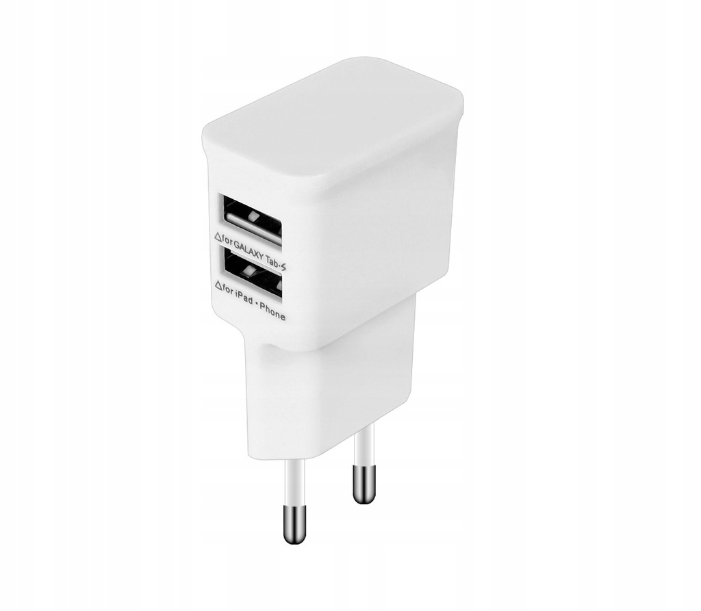 

Ładowarka Szybka Sieciowa 2xUSB Do Telefonu Uniwer