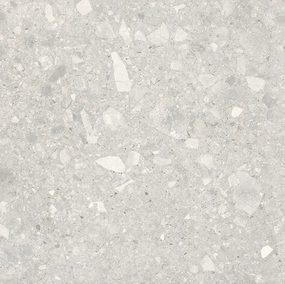 Mexen Ceppo Bianco gres 60×60 matný teraco, rektifikovaný