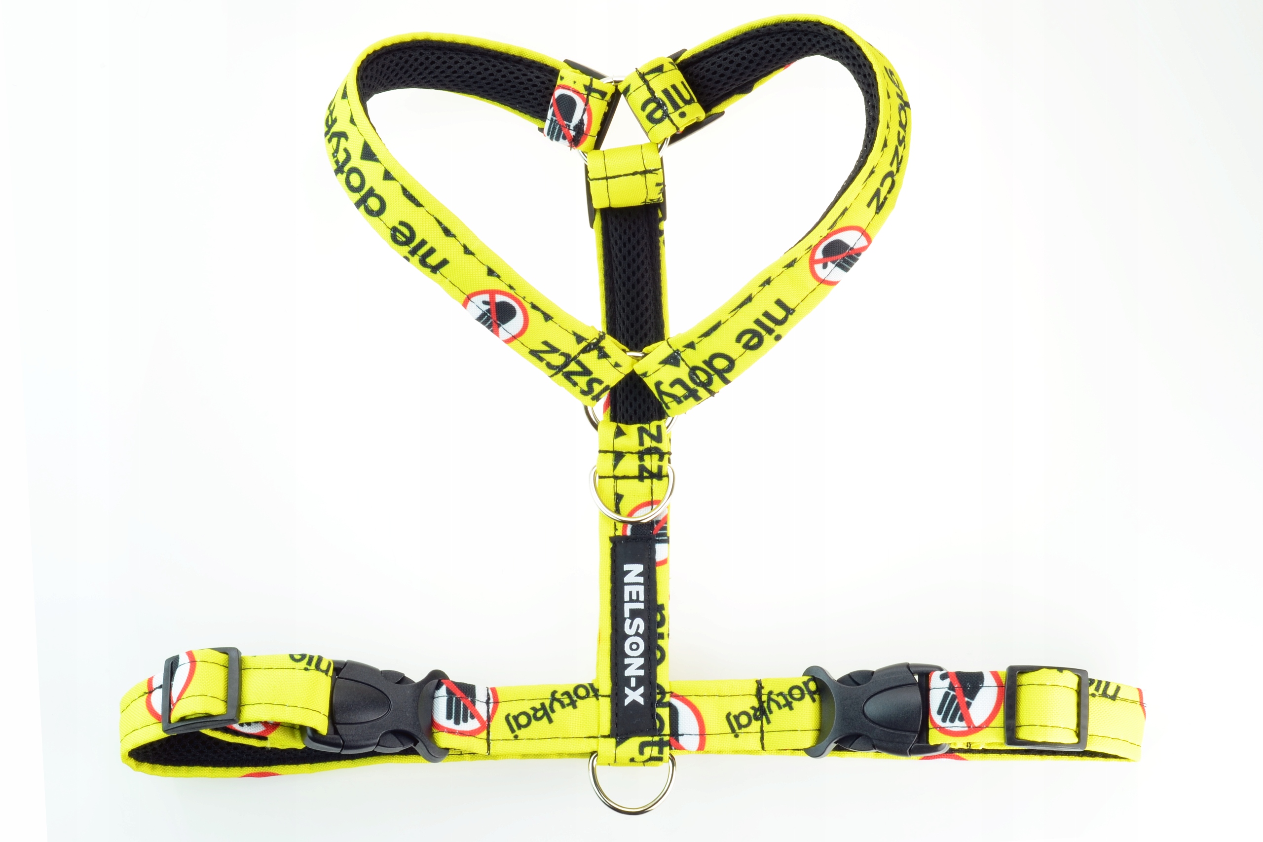 Levně Obojky Guard Pro Psa Podšité Žlutou Barvou, Nechoď Na Velikost XL