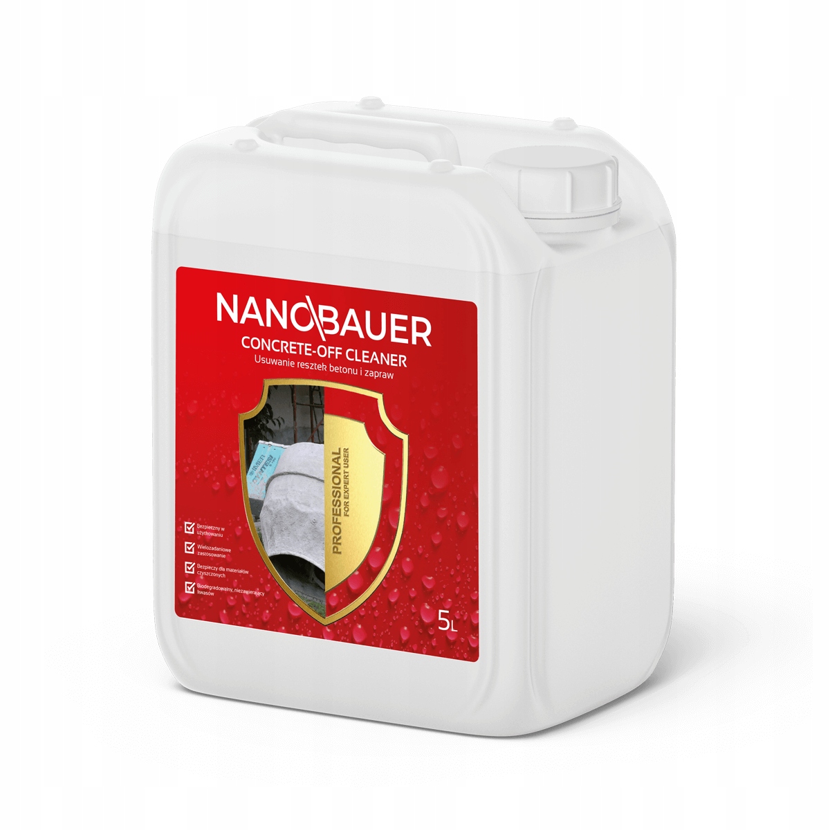 

Nanobauer środek do usuwania betonów i zapraw 5l