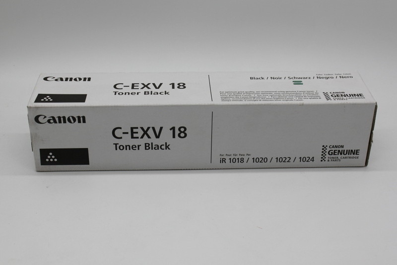 Canon C-EXV18 černý originální toner