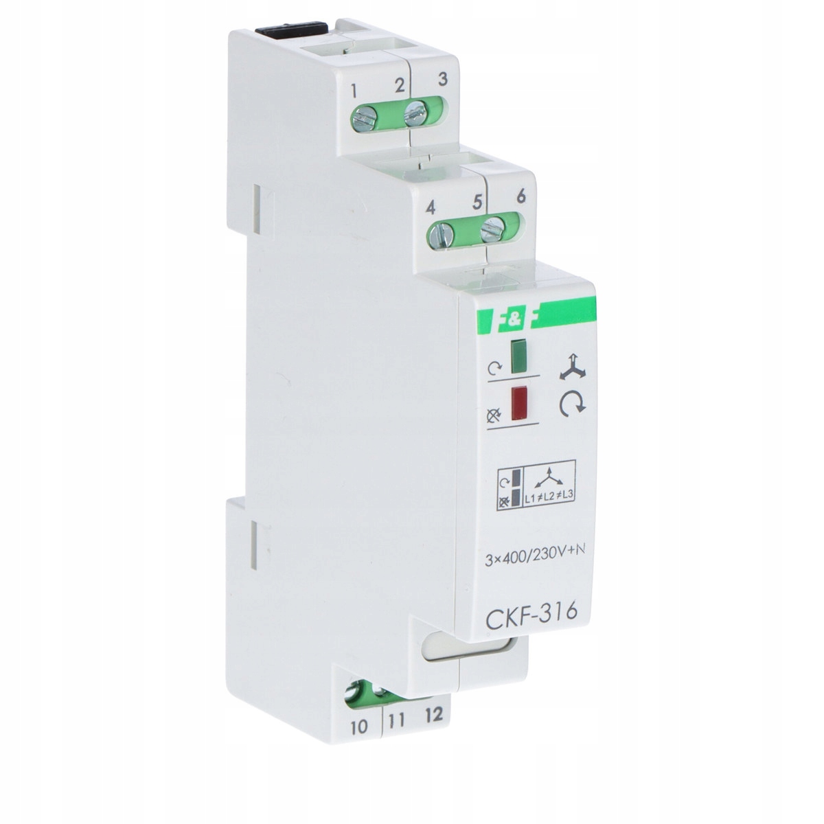 Mikroprocesorový snímač pořadí a zániku fáze CKF-316-TRMS