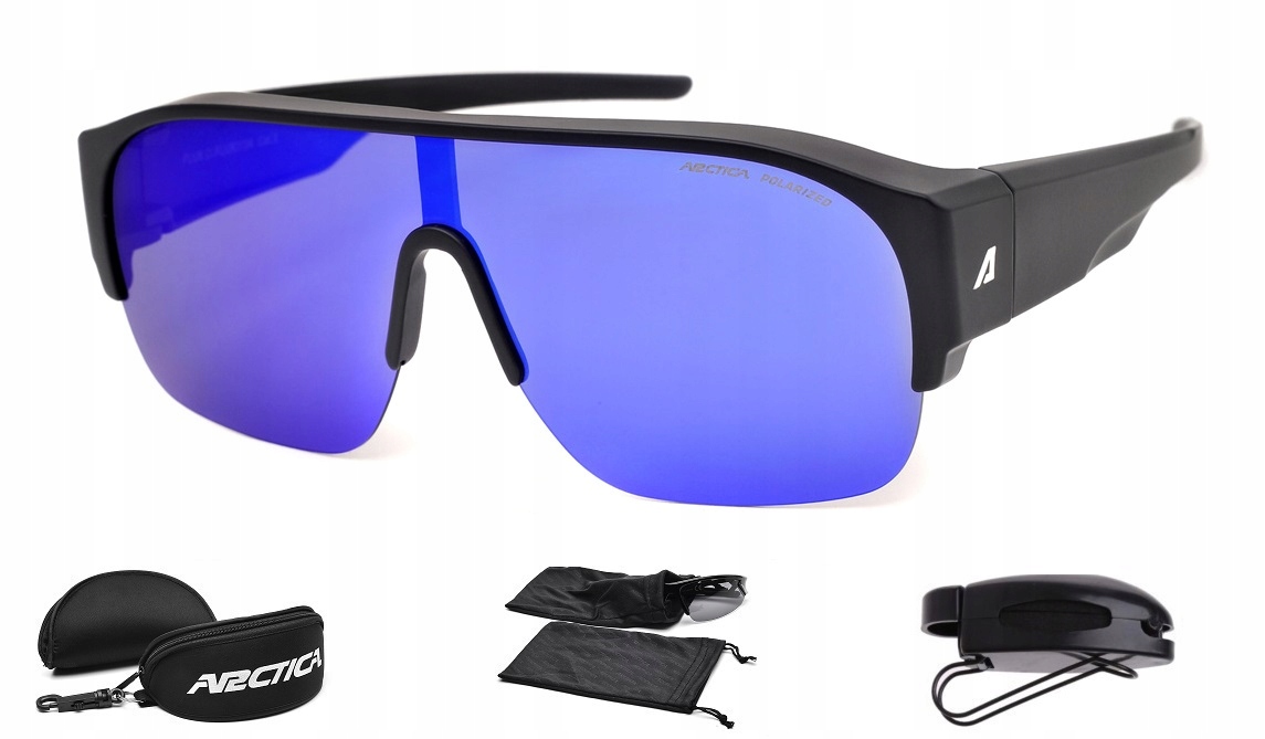 Okulary Arctica S-313A Polaryzacja Do Korekcji Lustrzanka Gratisy