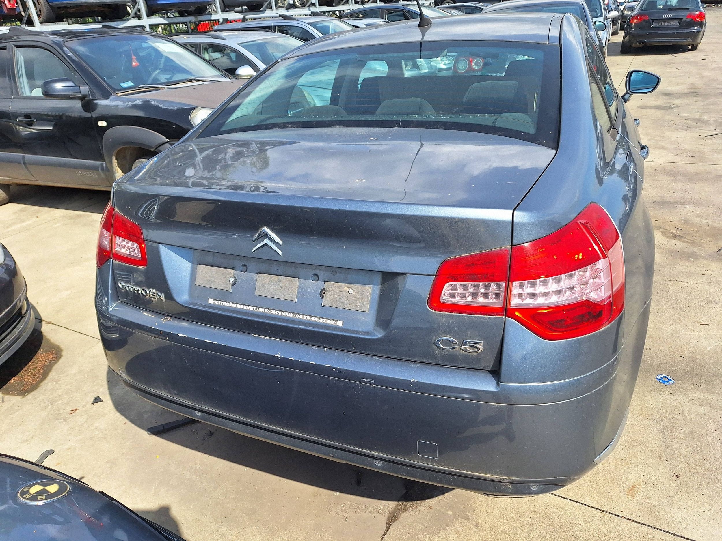 CITROEN C5 III X7 RD sedan 4D bumper rear part PDC KTHB 2008-2016