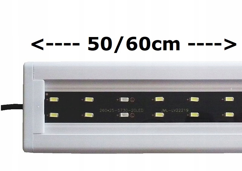 

Oswietlenie Akwarium 30x Led 15W Biało-niebieska