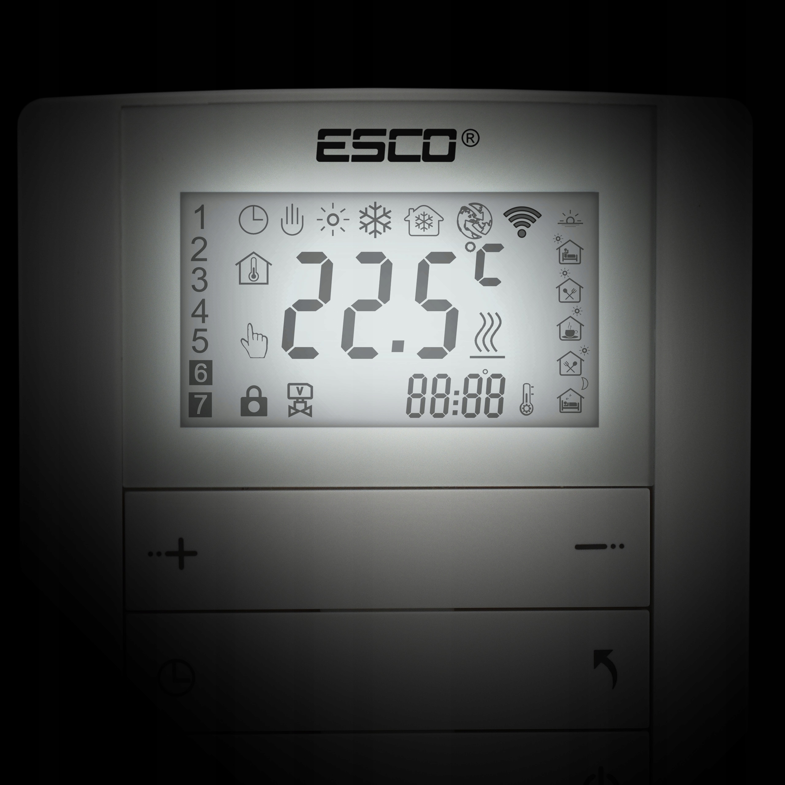 Regulator temperatury Termostat WiFi TUYA internet Zasilanie sieciowe