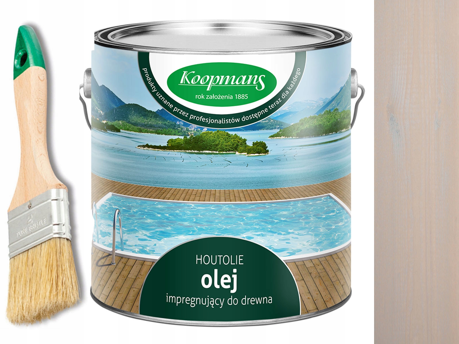 Olej na Terasu Houtolie 2,5L Šedý Sardinský 020