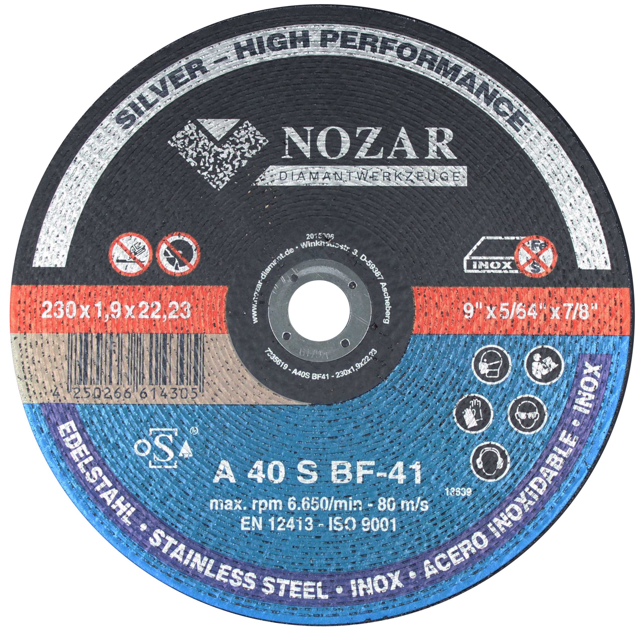 

Ściernica do cięcia 125x1,2x22,2 Profi Line