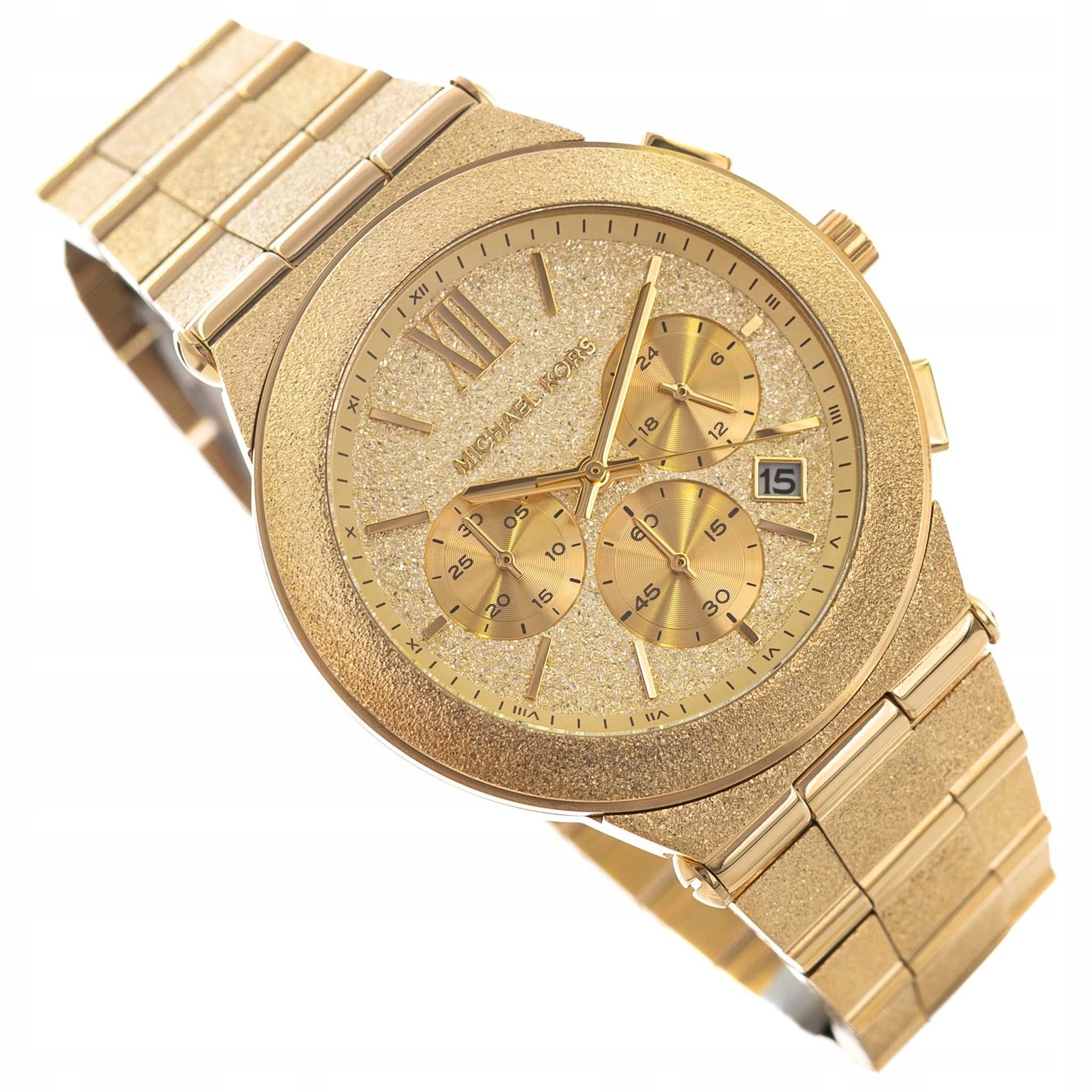 Damski Zegarek Michael Kors MK7556 Billie Złoty Stoper Glamour