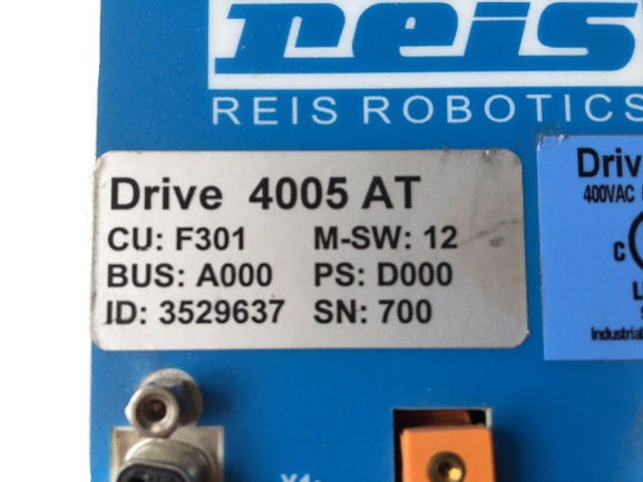 Reis Robotics Servo Drive 4005 AT 3529637 NrC692 Marka inny