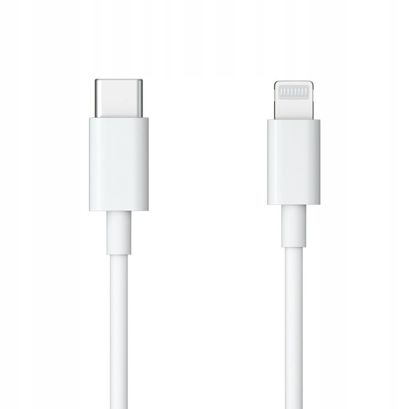 Kabel USB-C - Lightning do Apple iPhone PD 20W 1M Kolor biały