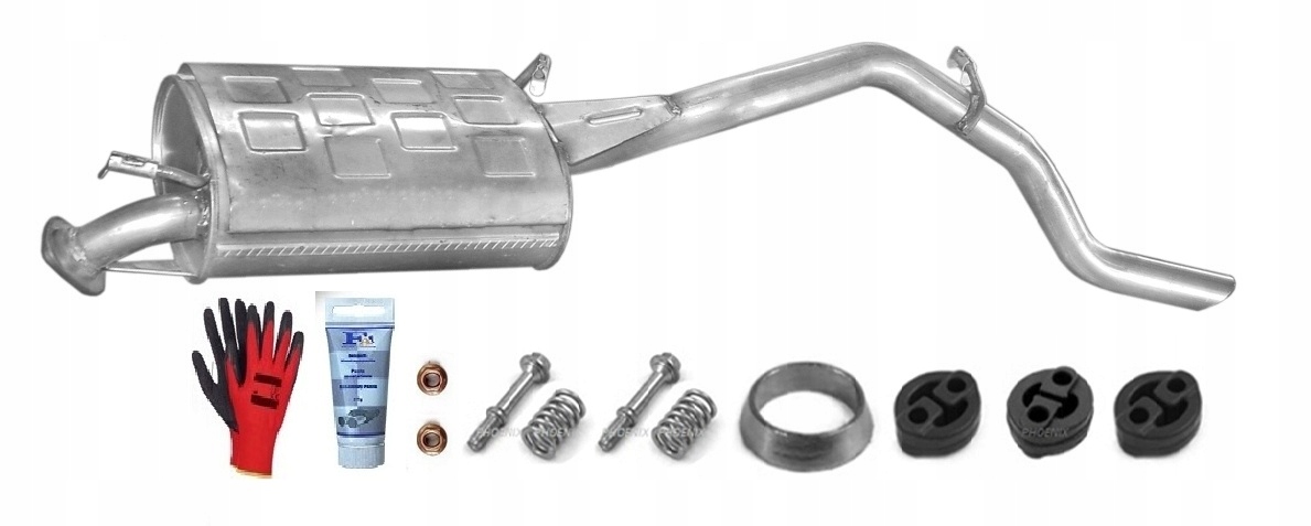 Subaru Justy 1.3 1.5 4x4 (od roku 2003) TLUMIČ+bonus