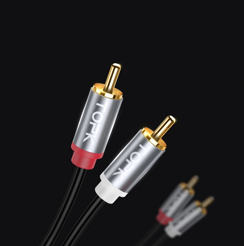 Kabel RCA 2X RCA - 2XRCA Cinch - cinch TOPK 2 metry Marka inna