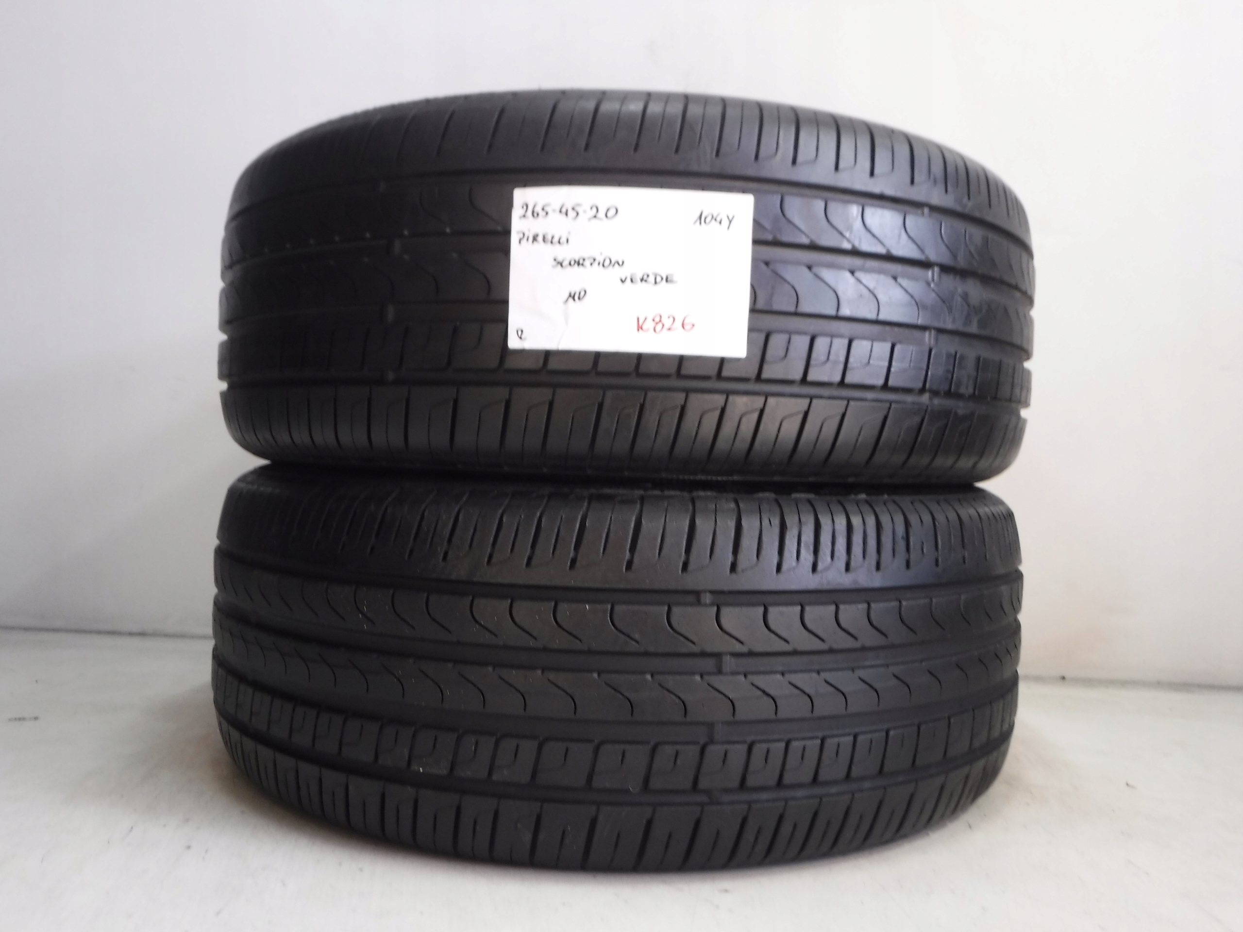 ЛІТНІ ШИНИ PIRELLI SCORPION VERDE 265/45/20 104Y