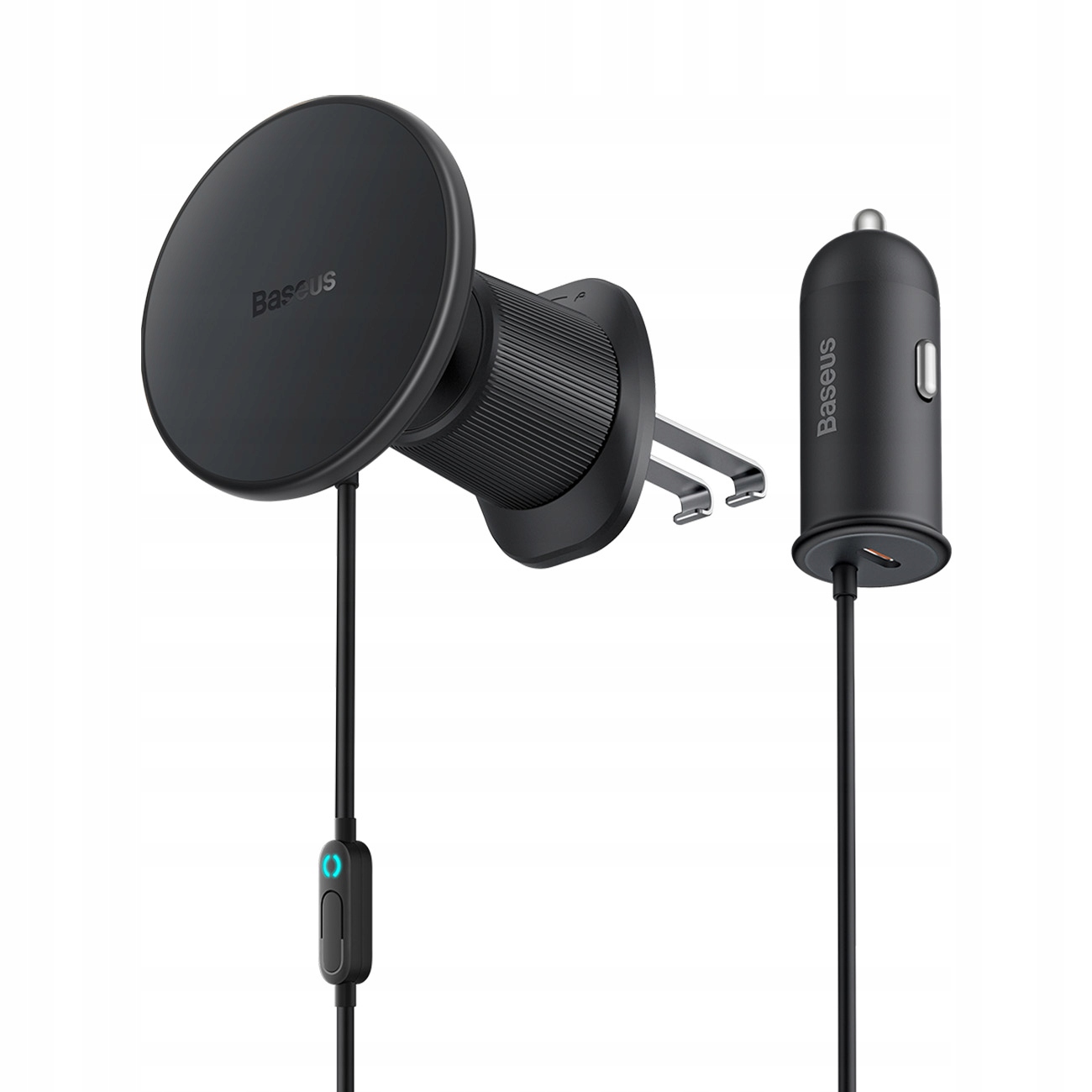 Bezdrátová automobilová s magnetickým držákem Baseus pro MagSafe