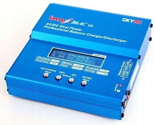 SkyRC iMAX B6AC V2 ładowarka balanser LiPo LiHV Li-Ion LiFe NiCd NiMH 80W