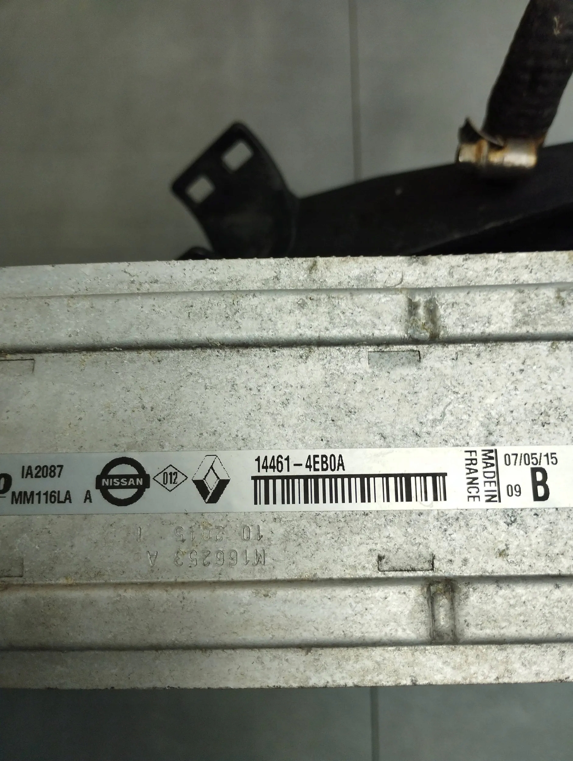 RENAULT KADJAR 1.6 DCI 144614EB0A INTERCOOLER