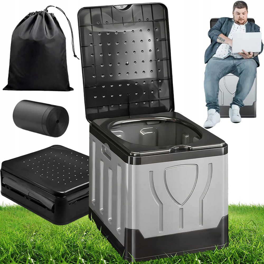 Toaleta Turystyczna Przenośna Kempingowa Mobilne Wc Na Działkę Pod Namiot