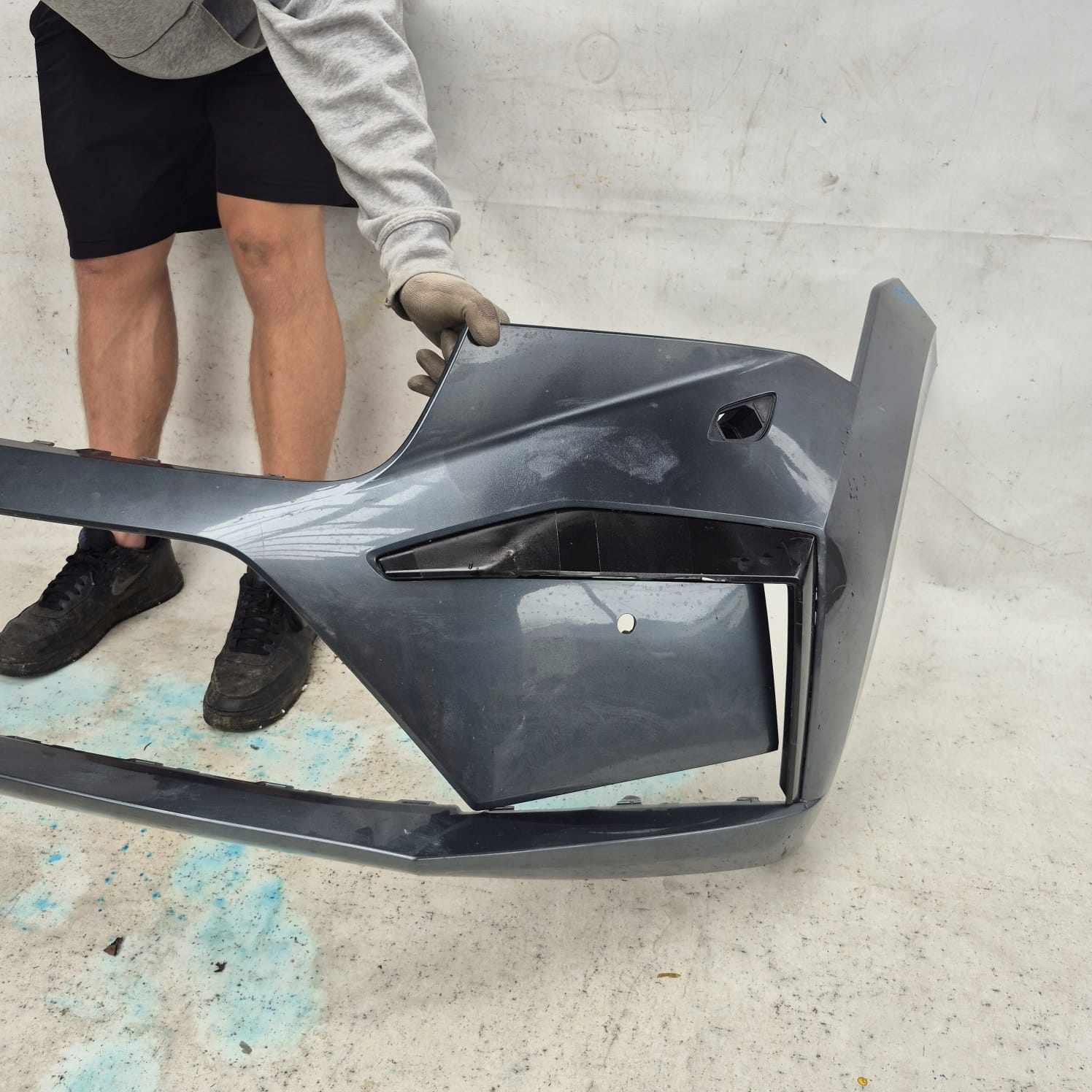 SKODA ENYAQ IV SPORTLINE 20-> bumper front front washer PDC