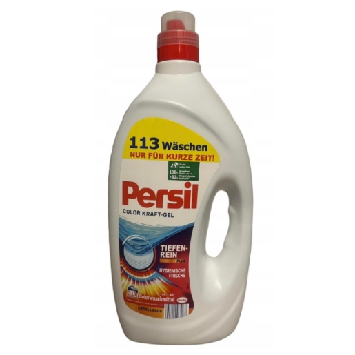 Persil Tekutý Gel Na Praní Barev XXL Německá Chemie 113 Praní 5.65 L