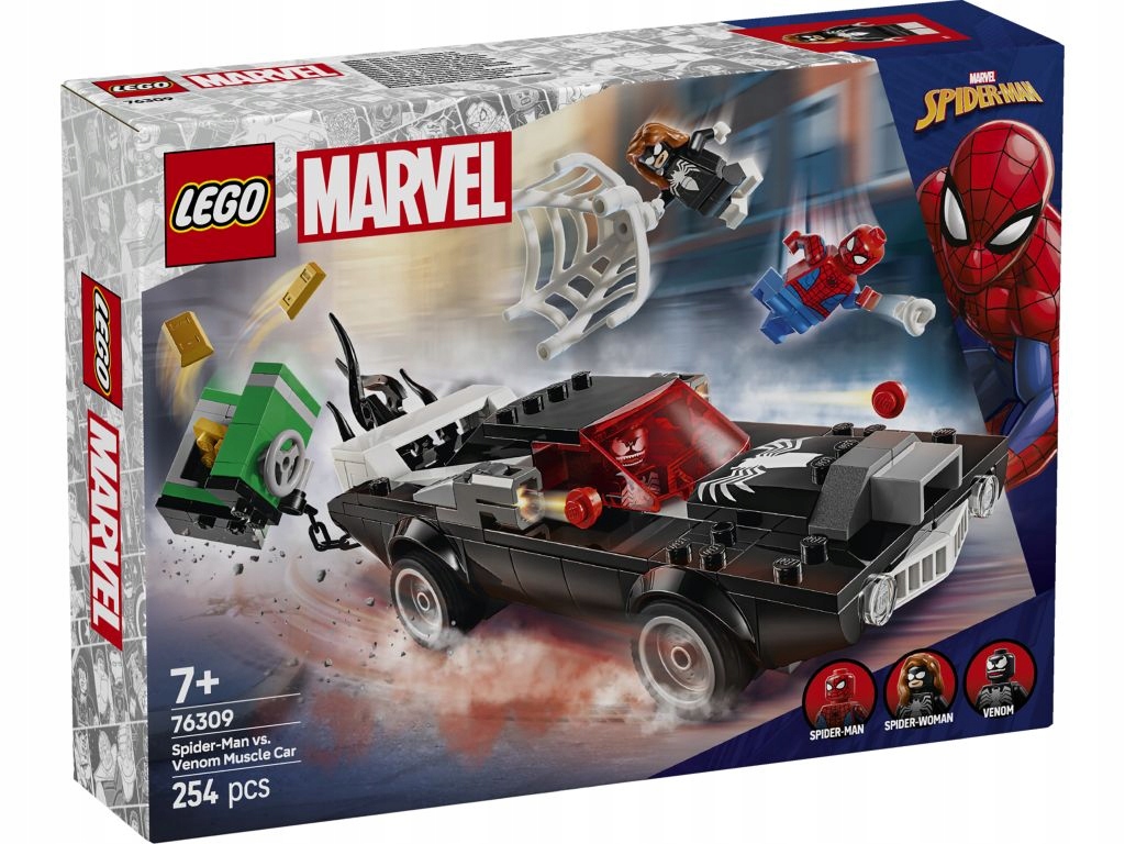 Lego 76309 Heroes Spider-Man vs. Venomův muscle car
