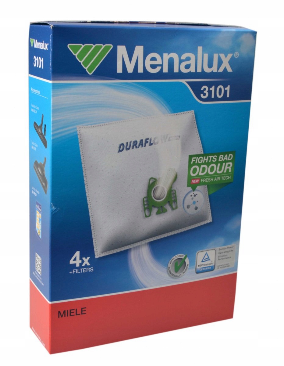 Worki do odkurzacza Miele 4 szt. Typ G N / H Miele