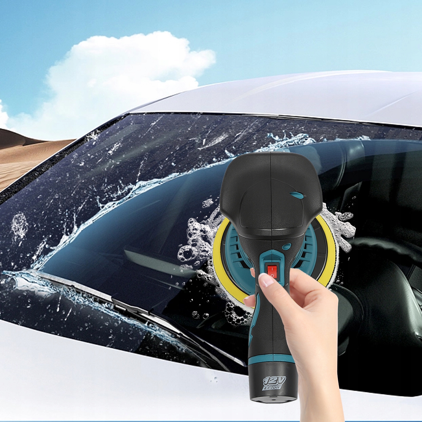 Akumulatorowa polerka samochodowa 12 V Marka inna