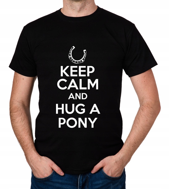 

koszulka Keep Calm And Hug A Pony prezent