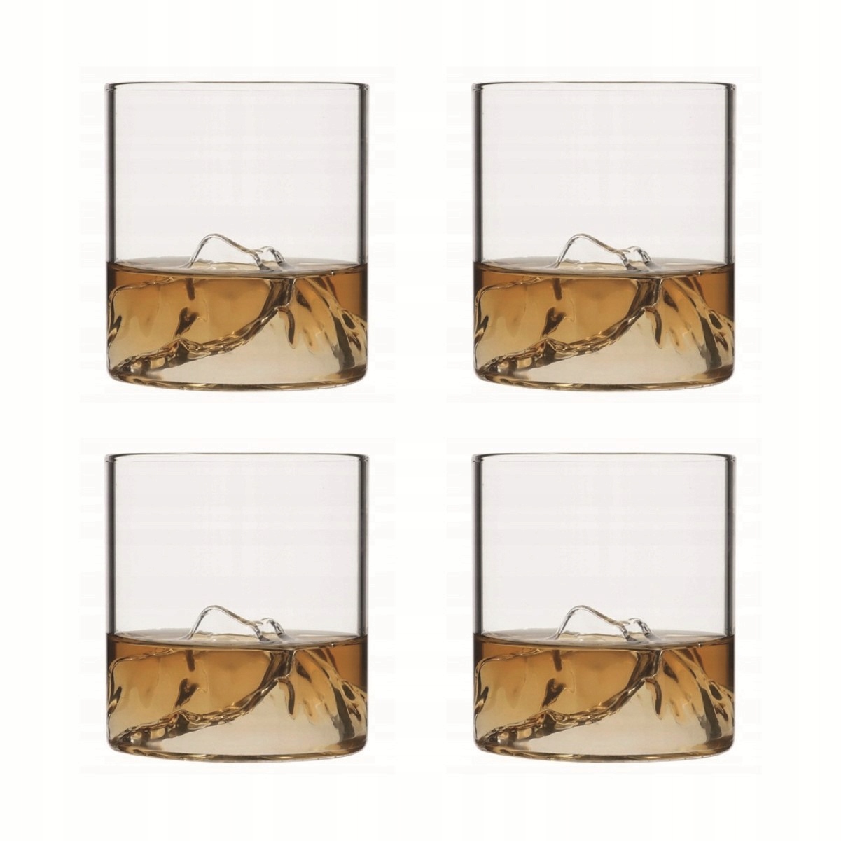 Sada 4 sklenic Sklenice whisky Karat Homla