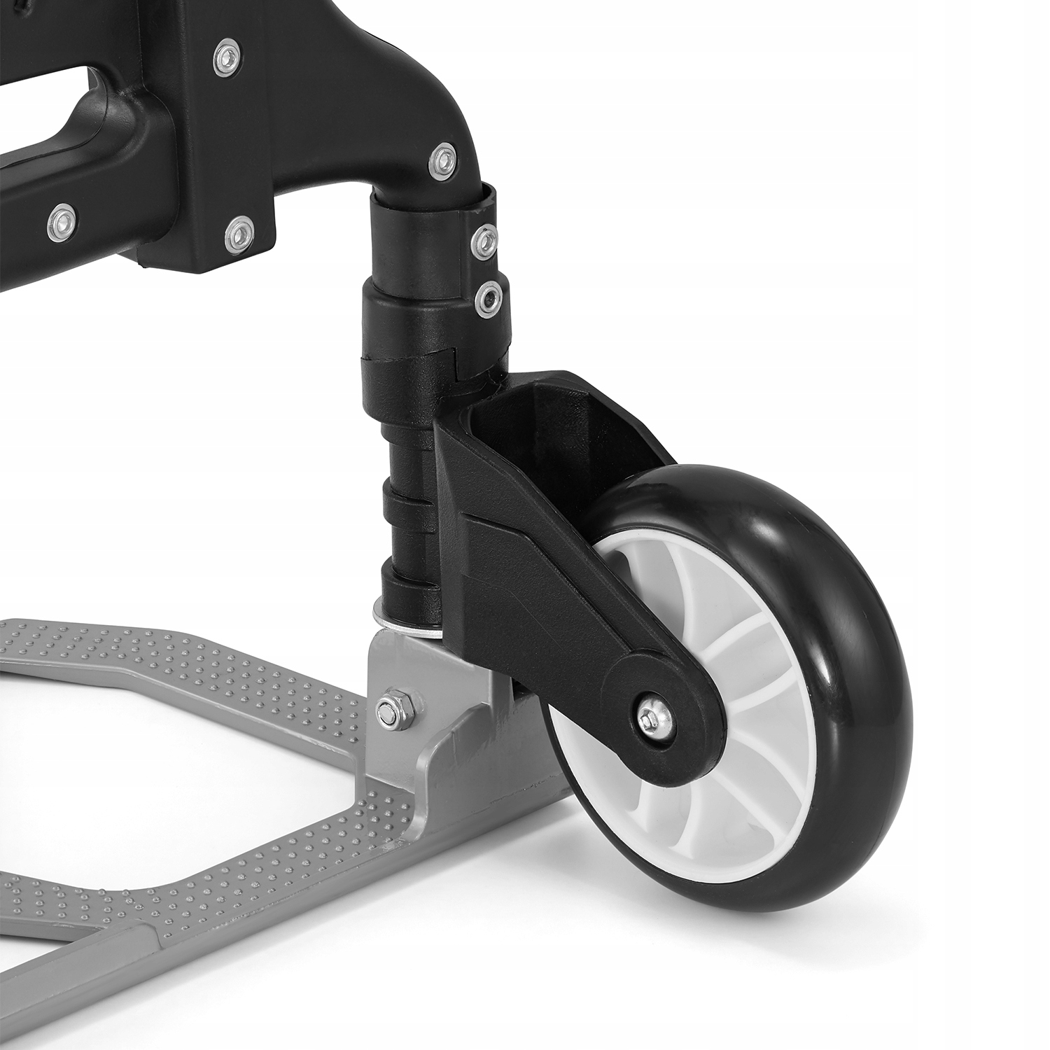Wózek transportowy młynarka składany aluminiowy HIGHER płaski MOCNY 70kg — 11