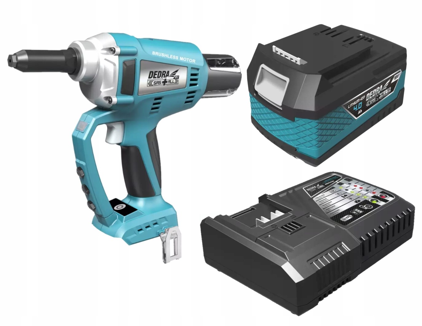DEDRA NITOWNICA BEZSZCZOTKOWA+AKU 4AH+SZYBKA ŁAD.