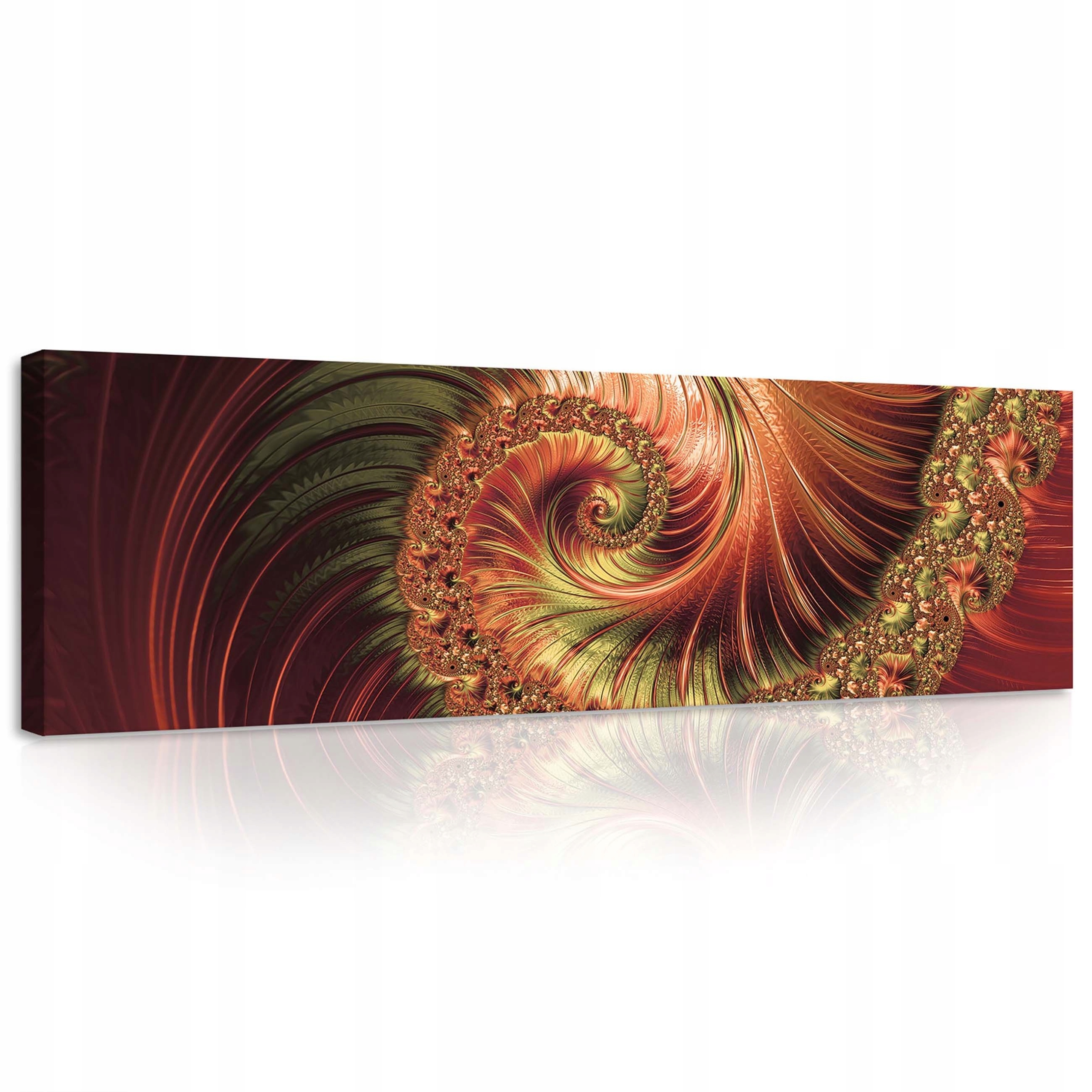 Obraz 145x45 Abstrakce spirála moderní dynamický teplý vzor textura