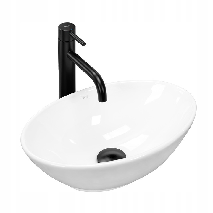 

Umywalka Nablatowa Mała Biała Owalna Pamela Mini
