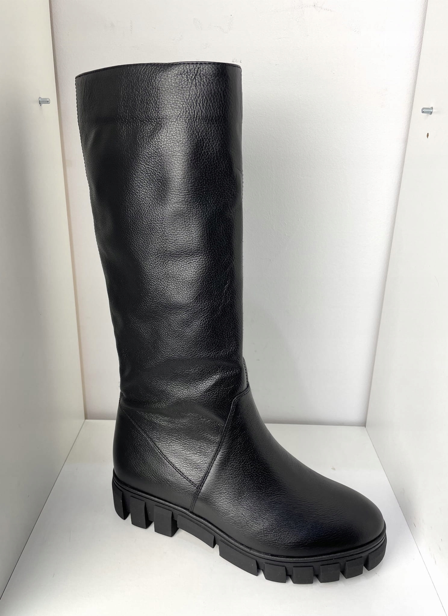 Dámské kozačky Solo Due kožené 1394/0308 Černé