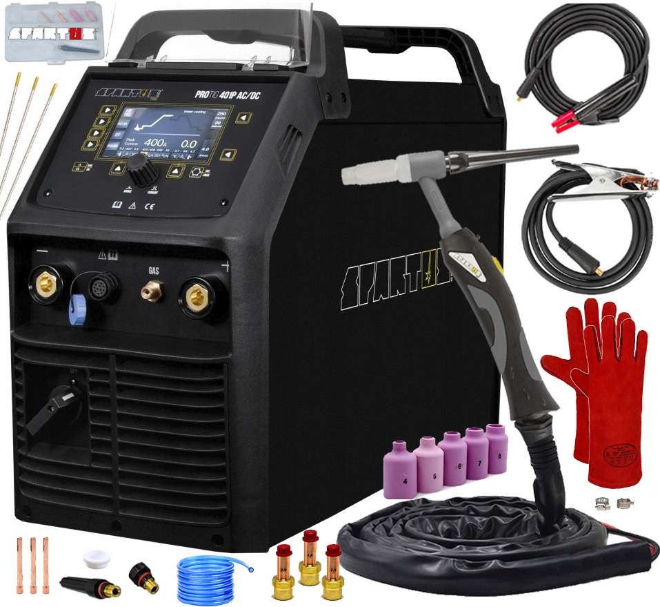 Svářečka Tig Hf Ac DC Spot 400A 400V Spartus Mma